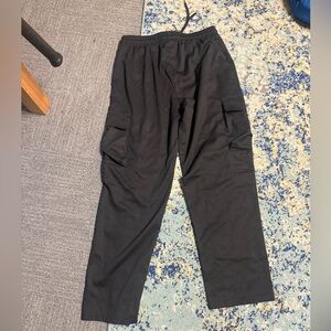 Amazon Black Cargo Pants Relaxed Fit